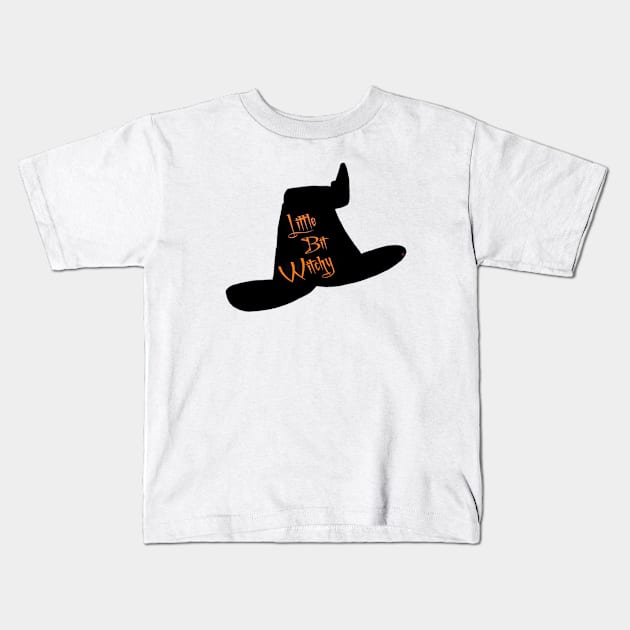 Lil Witchy Kids T-Shirt by CreativelyRee